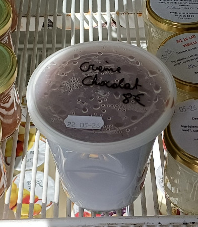 Crème chocolat  (* 500gr)