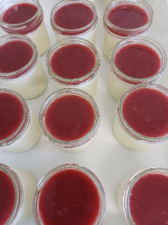 Latte cotto fraise  (* 150gr)